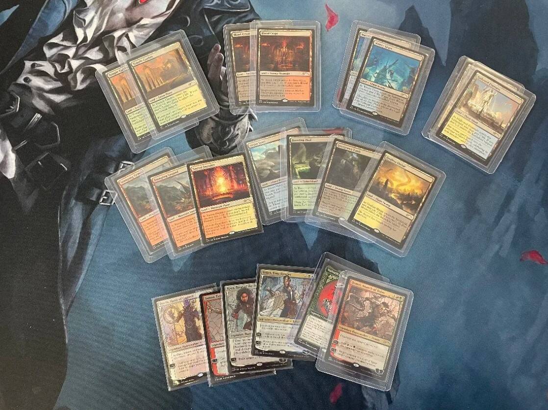 mtg how many cards in a set Amazon.com: Magic the Gathering 50 Cards Includes 25+ Rares/Uncommons MTG  Cards Collection Foils & mythics possible! : Toys & Games